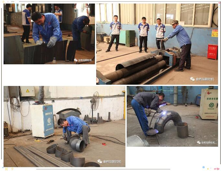 比賽項目包括卷板、點固、焊接、打磨、報檢